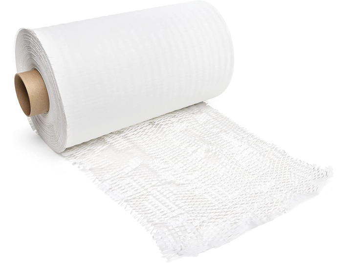 15.25" x 1400' HexcelWrap Refill Roll for MP-1400USW Honeycomb Packing Paper Station, White